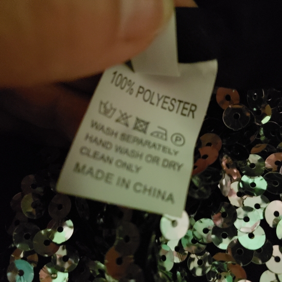 Nwt Kayamiya Sequin Top size XX-LARGE - Picture 5 of 5